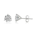 Solid Gold Lab Grown Diamond Stud Earrings