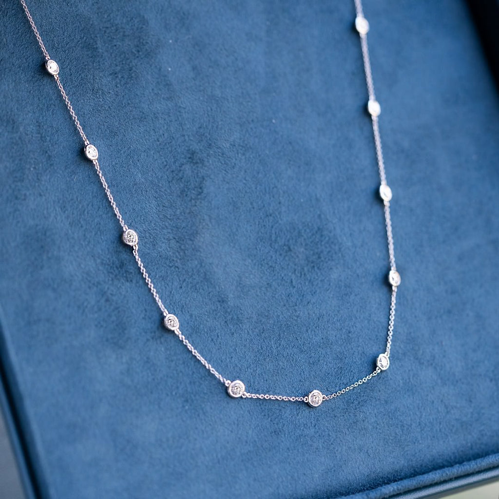 Solid Gold Yard Necklace