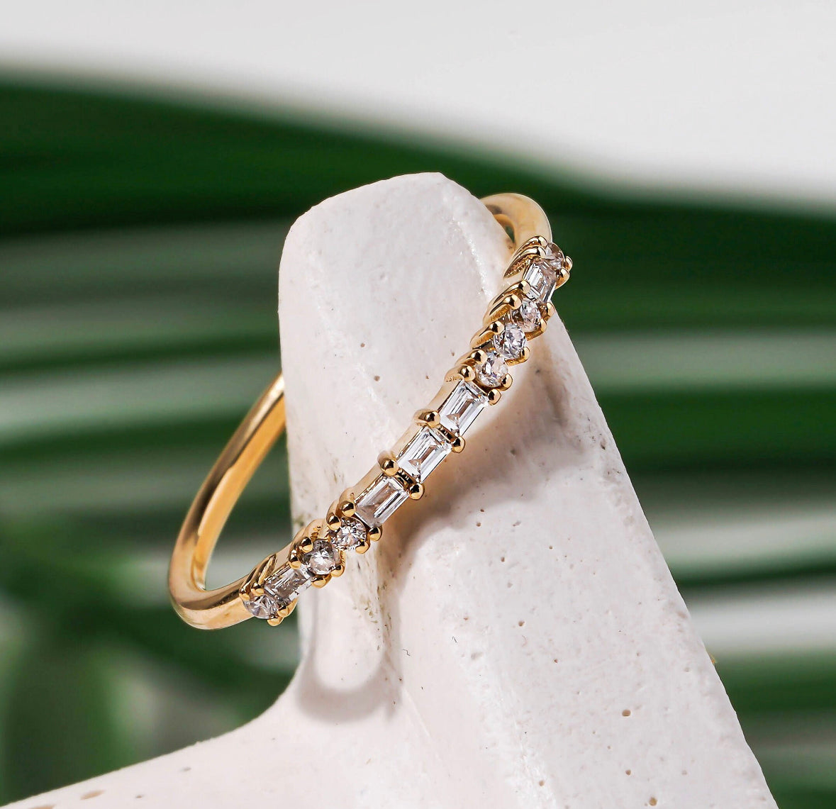 Solid Gold Morse Code Ring LOVE (412168)