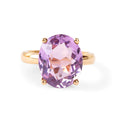 Solid Gold Amethyst Ring (05FF3C)