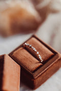 Solid Gold Fancy Pattern Diamond Band