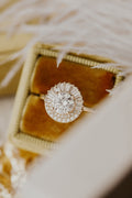 Solid Gold Lab-Grown Diamond Round Brilliant Ring (B97BB9)