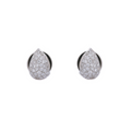 Solid Gold Tiny Diamond Studs (2C319A)