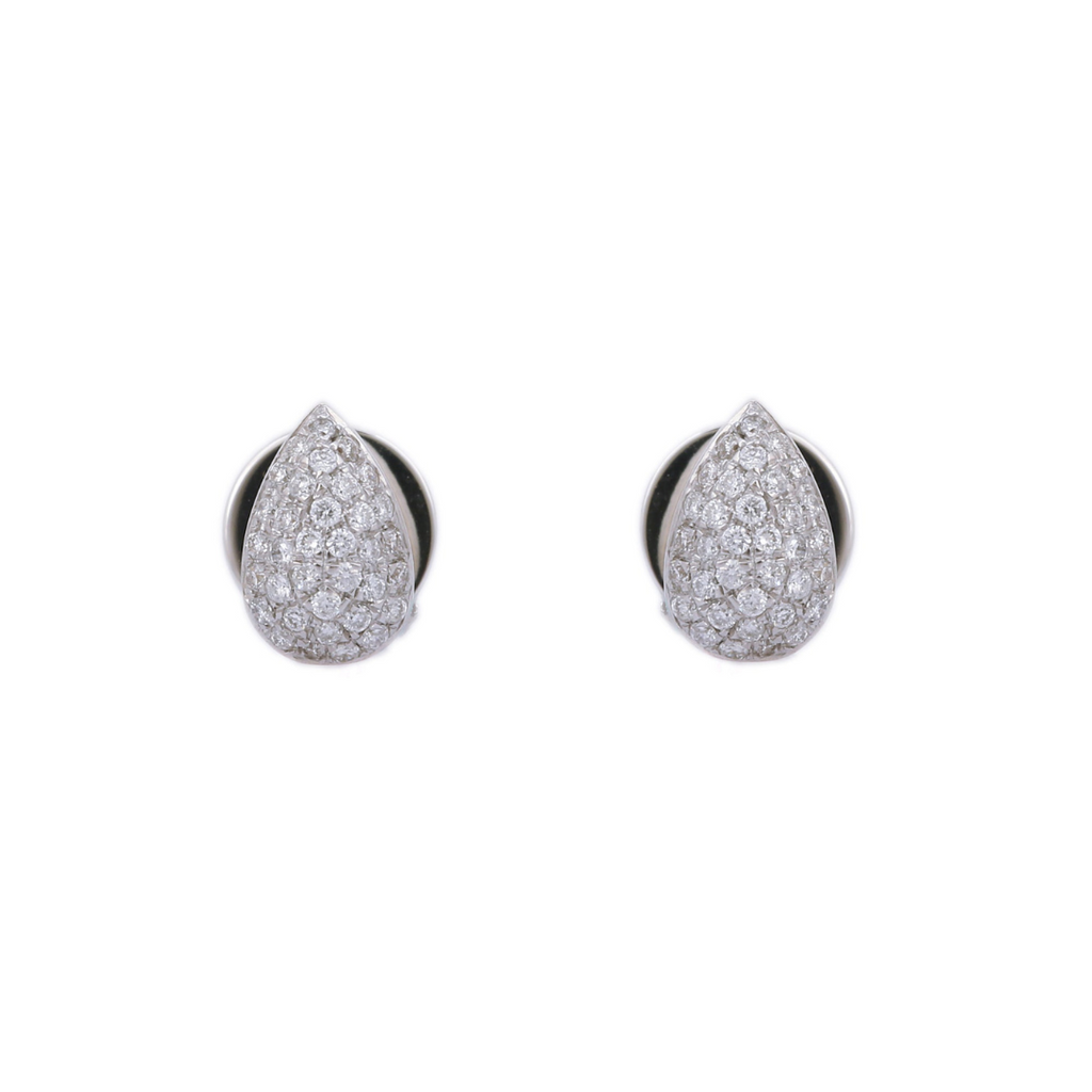 Solid Gold Tiny Diamond Studs (540864)