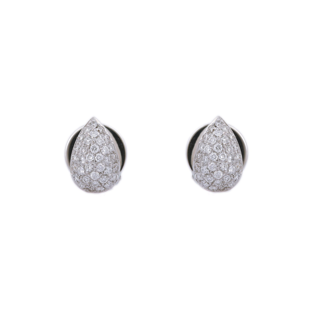 Solid Gold Tiny Diamond Studs (540864)