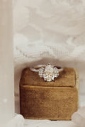 Solid Gold Lab-Grown Diamond Pear Ring (DF7245)
