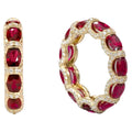 Solid Gold Ruby Wedding Band (AA2780)