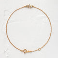 Solid Gold Diamond Dusting Bracelet