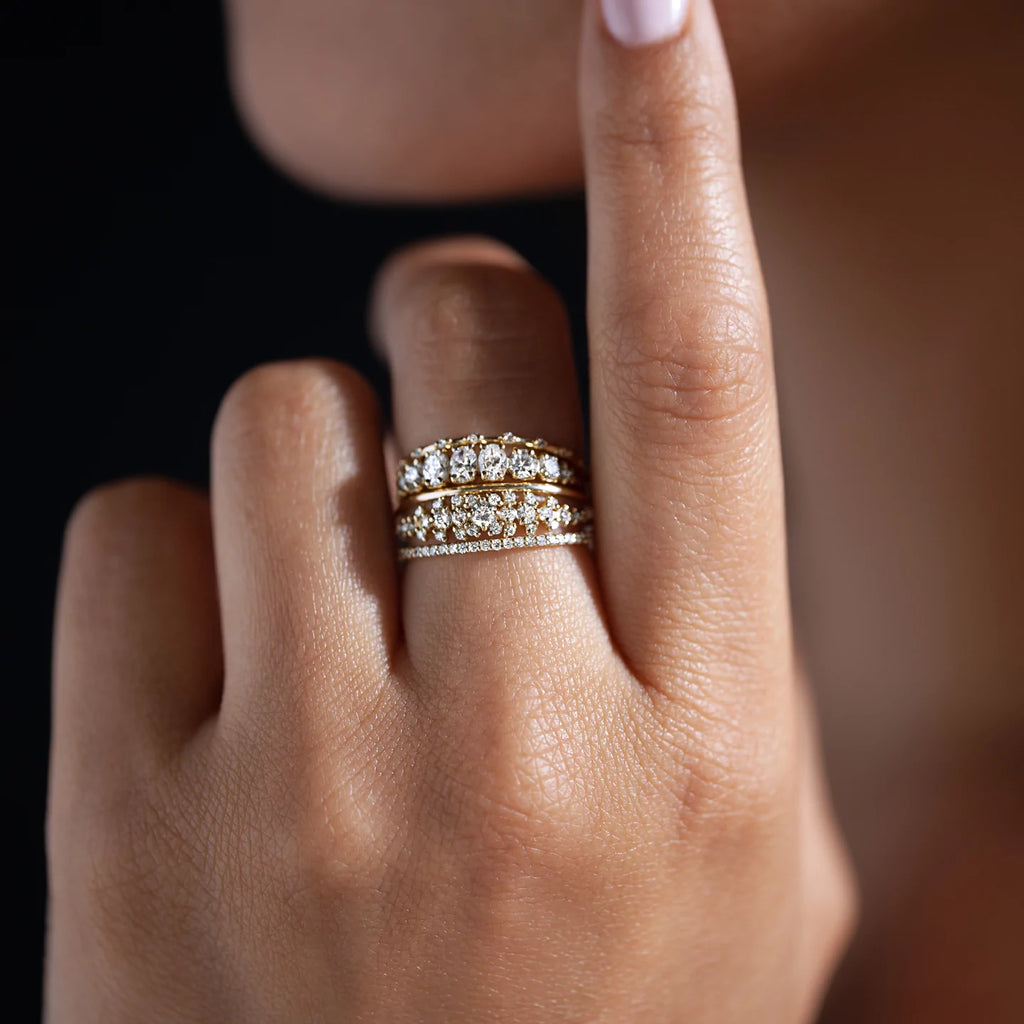Solid Gold Lab-Grown Diamond Edison Band (25810E)