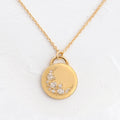 Solid Gold Skyward Necklace