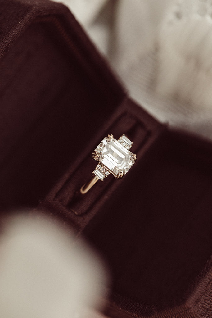 Solid Gold Lab Grown Diamond Band