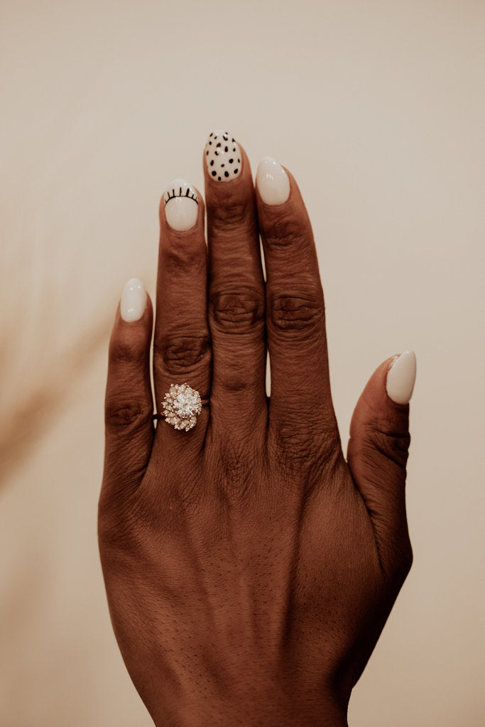 Solid Gold Lab-Grown Diamond Round Brilliant Ring (5F1182)