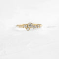 Solid Gold Lab-Grown Diamond Trellis in Giverny Ring