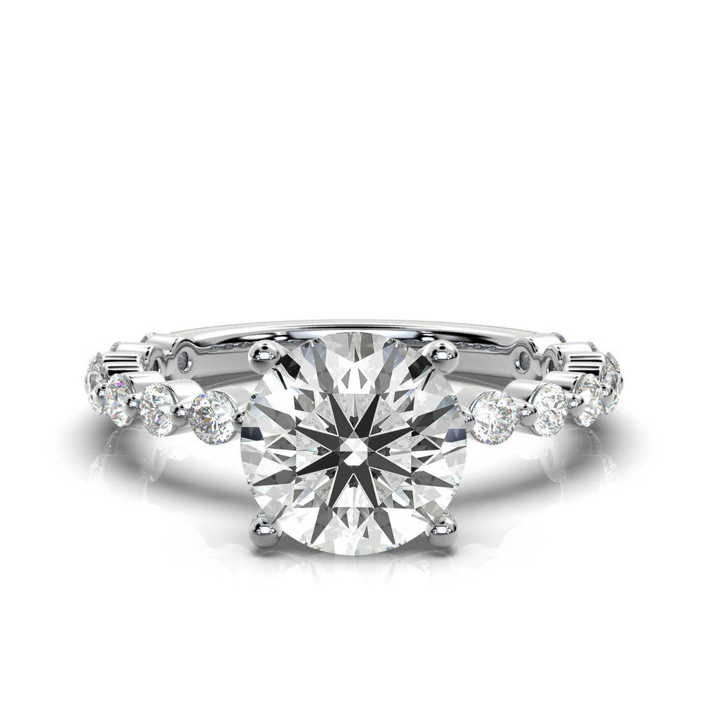 Solid Gold 2.5ct Lab Grown Diamond Ring