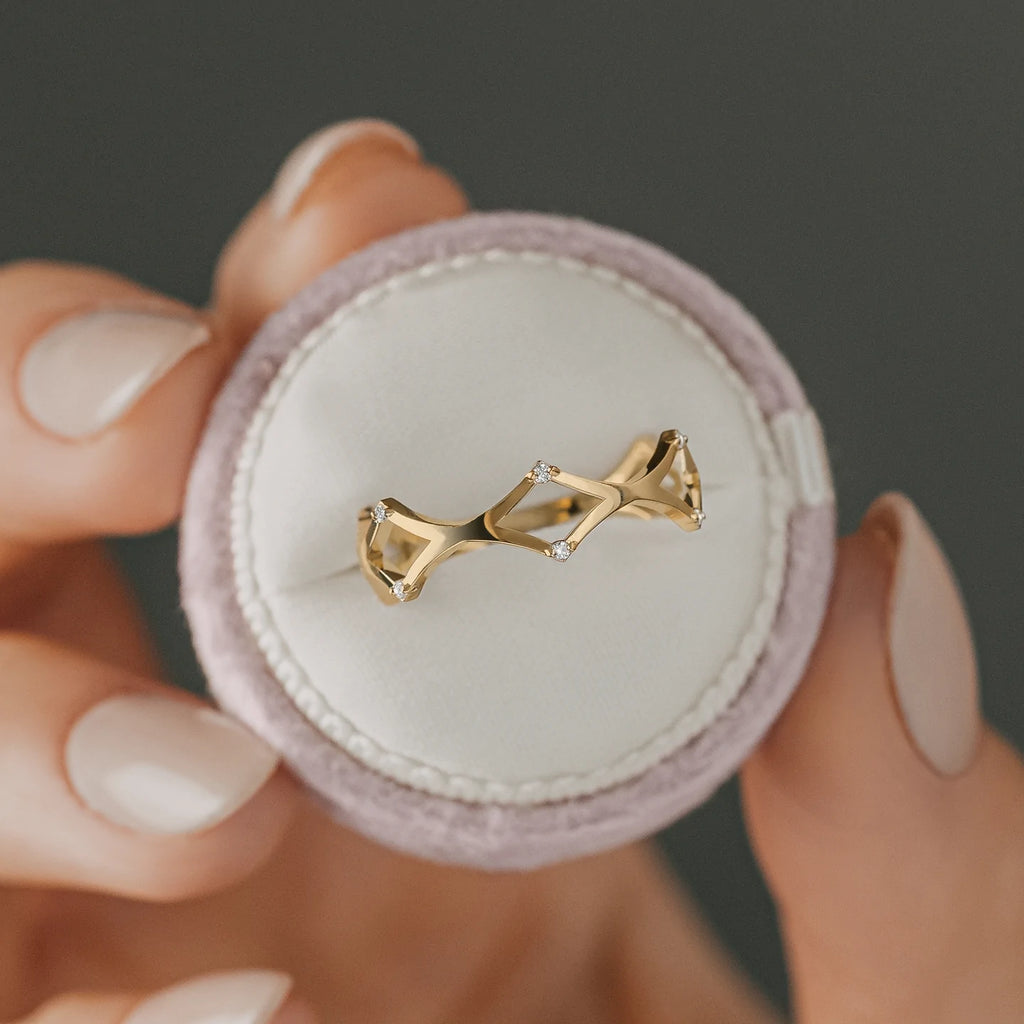 Solid Gold Lab-Grown Diamond Insight Ring