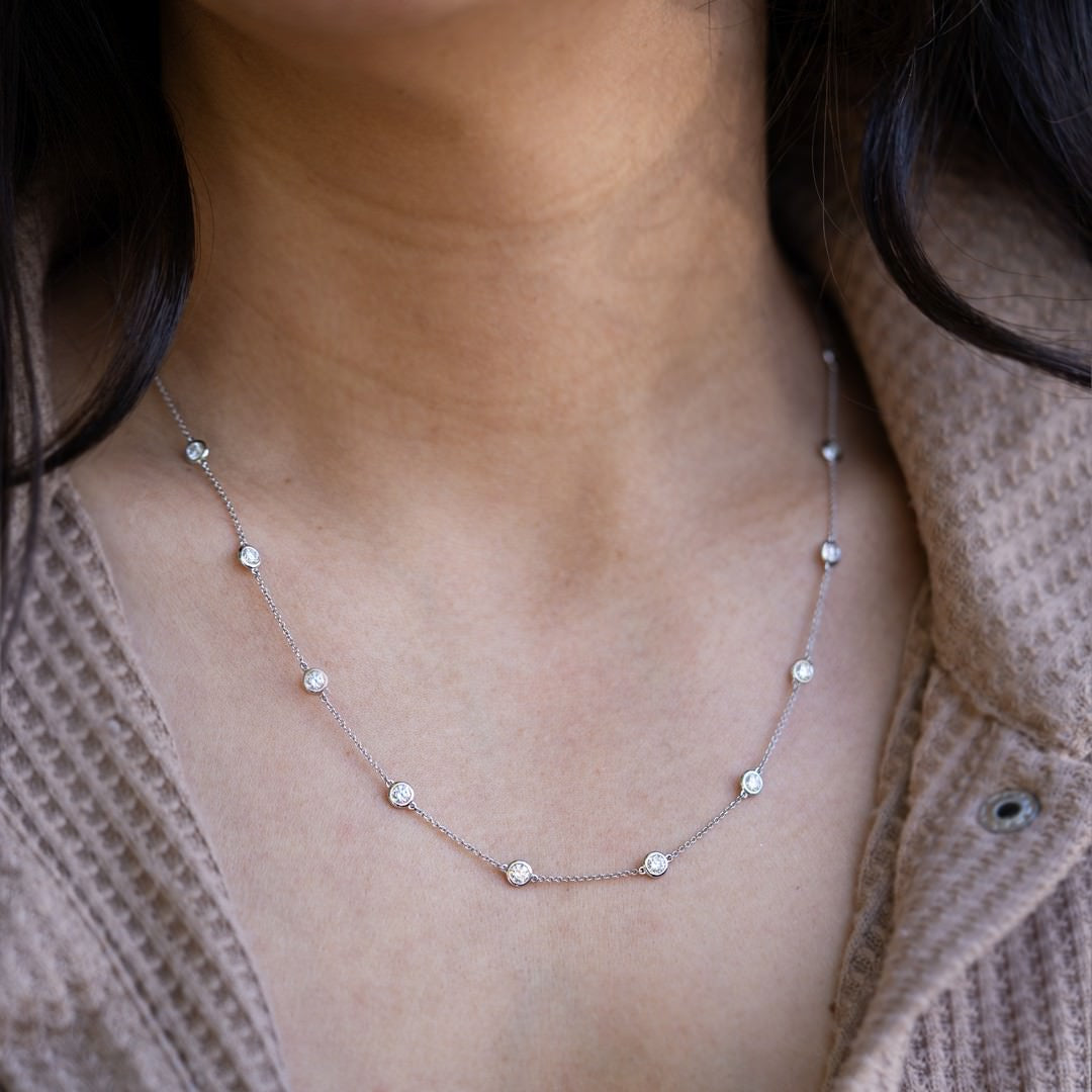 Solid Gold Yard Necklace