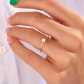 Solid Gold The Karat Store Diamond Simple Engagement Ring