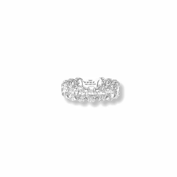 18K Solid Gold 6.05 CT Lab Grown Diamond Ring