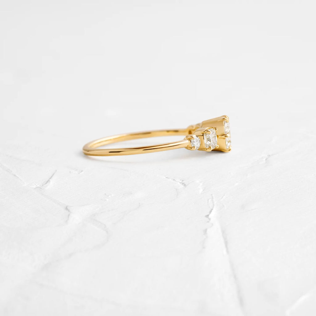 Solid Gold Sonnet Diamond Ring
