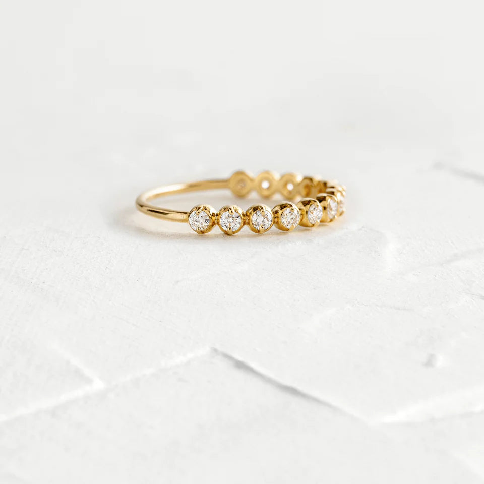 14K Solid Gold 1.5 CT Lab Grown Diamond Ring