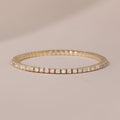 Solid Gold Diamond Stretch Tennis Bracelet (BC1BBF)