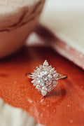 Solid Gold The Feliz Round Brilliant Ring