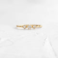 Solid Gold Lab-Grown Diamond Tempo Ring