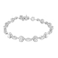 14K Solid Gold Lab-Grown Diamond Bracelet