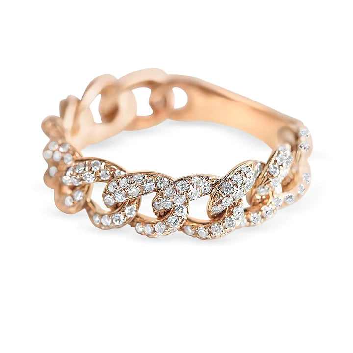 14K Solid Gold 0.23 CT Lab Grown Diamond Ring