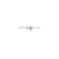 14K Solid Gold 0.04 CT Lab Grown Diamond Ring