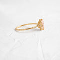 Solid Gold 1.4ct Lab-grown Pink Diamond