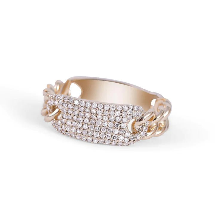 14K Solid Gold 0.21 CT Lab Grown Diamond Ring