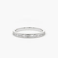 Channel Set Baguette Moissanite Band, photo 1