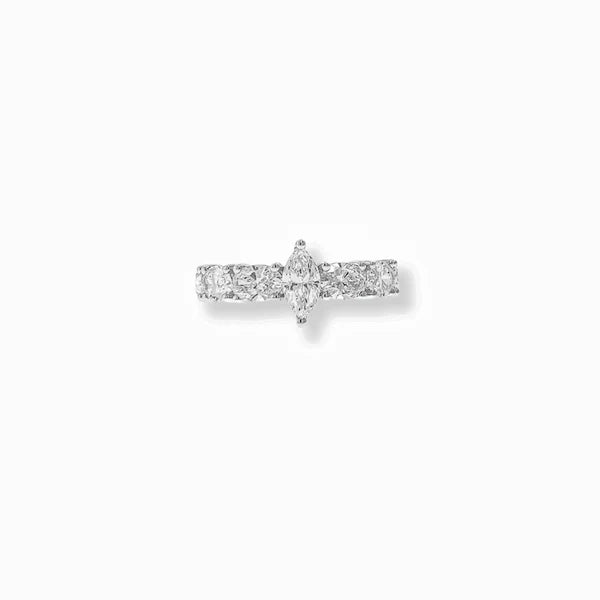 Solid Gold Lab Grown Diamond Thorn Ring