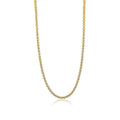 Solid Gold Buttercup Diamond Necklace