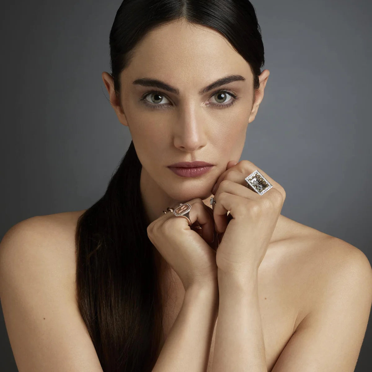 Solid Gold Cathedral Ring