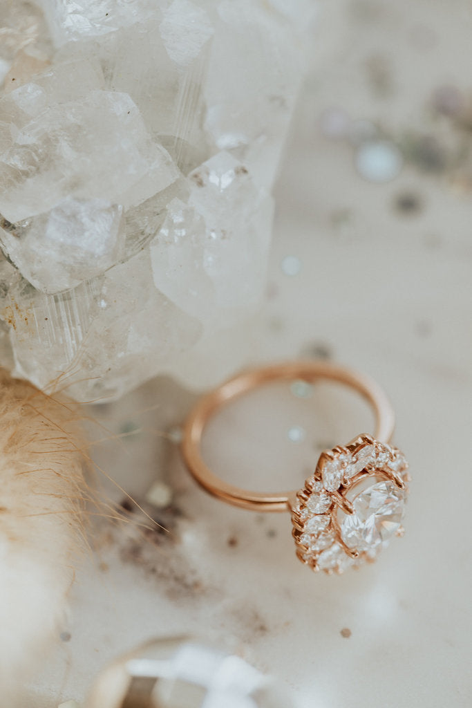 Solid Gold Lab-Grown Diamond Round Brilliant Ring (5F1182)