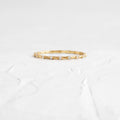 Solid Gold Lab-Grown Diamond Upon a Star Band
