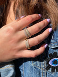 14K Solid Gold 0.21 CT Lab Grown Diamond Ring