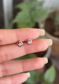 Solid Gold Studs Diamond earrings