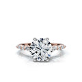 18K Solid Gold 2.2ct Lab Grown Diamond Engagement Ring
