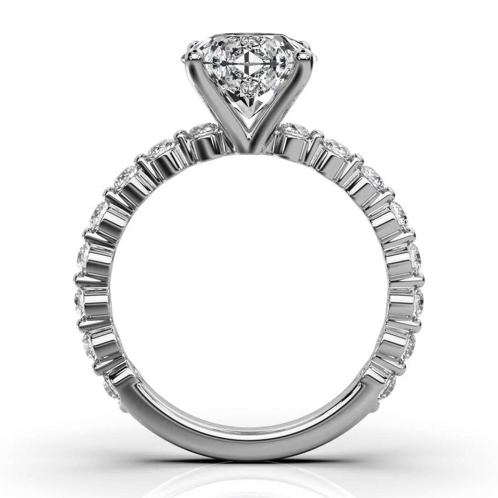 Solid Gold 2.5ct Lab Grown Diamond Ring
