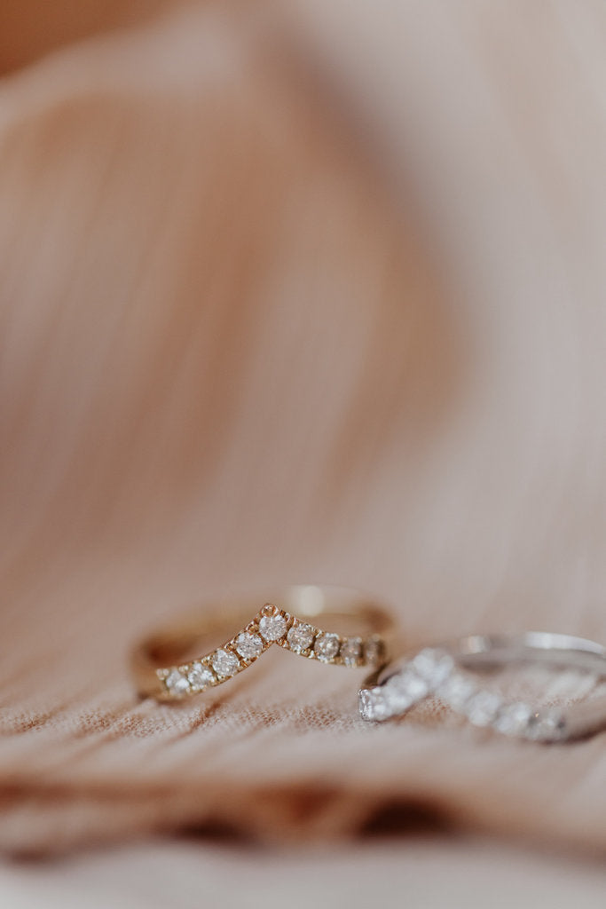 Solid Gold Diamond Ring (751B04)