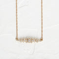Solid Gold Diamond Edison Necklace