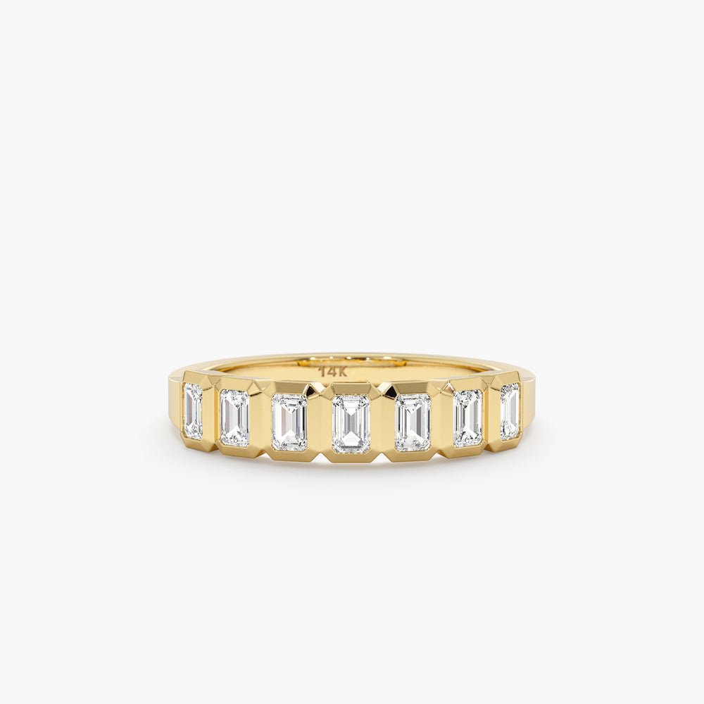 Solid Gold Meleagrian Diamond Band