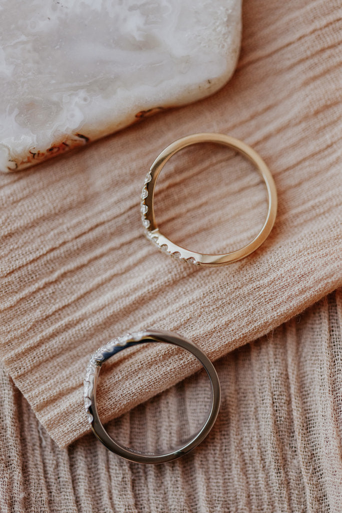 Solid Gold Diamond Ring (751B04)