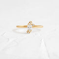 Solid Gold Lab-Grown Diamond Ember Ring