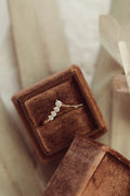 Solid Gold Diamond Stacking Band