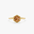 Solid Gold Citrine Ring (530A41)