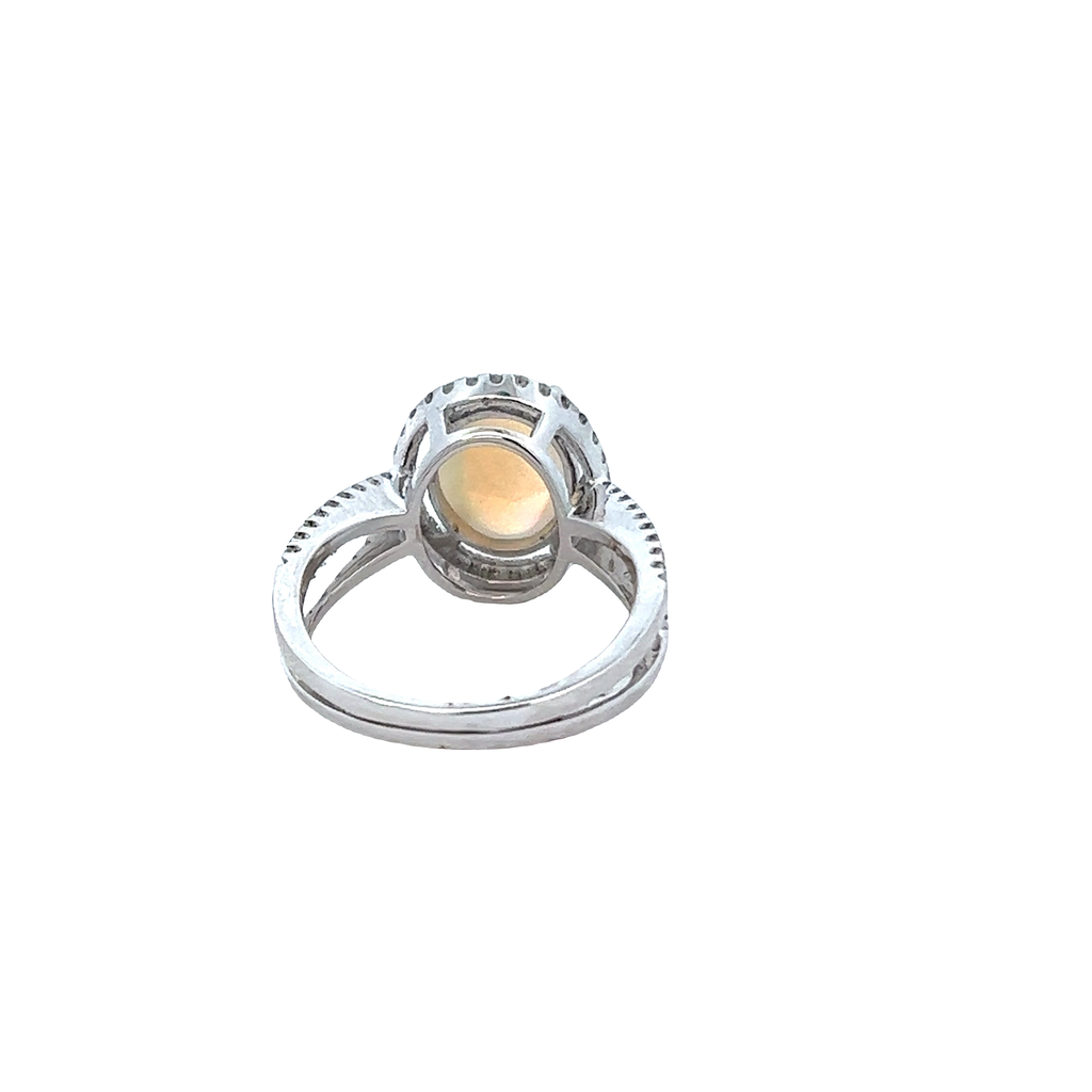 18K Solid Gold 2.04 CT Lab Grown Diamond Ring